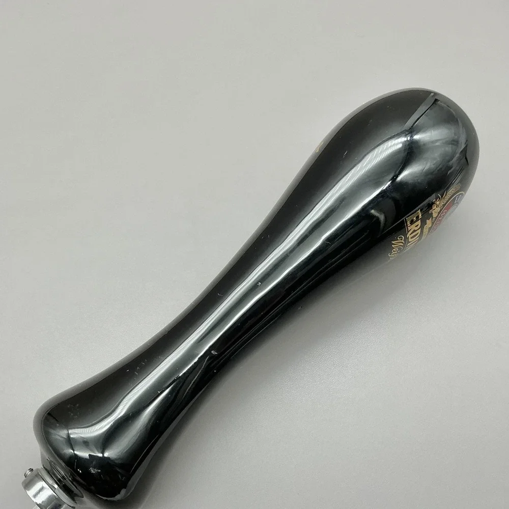 Erdinger Weissbier Beer Tap Handle Black Bar Pull Germany Draft Tower Pub